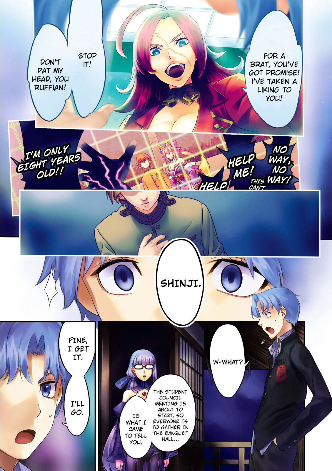 Fate Extra Ccc Foxtail Vol 5 Chapter 26 V2 Meeting Free Manga Online Yaoi Manga Doujinshi Manga