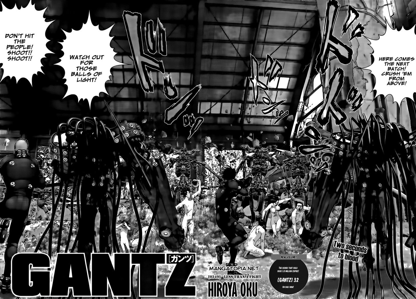 Gantz Vol 33 Chapter 349 Less Than A Fight Manhwahentai Me