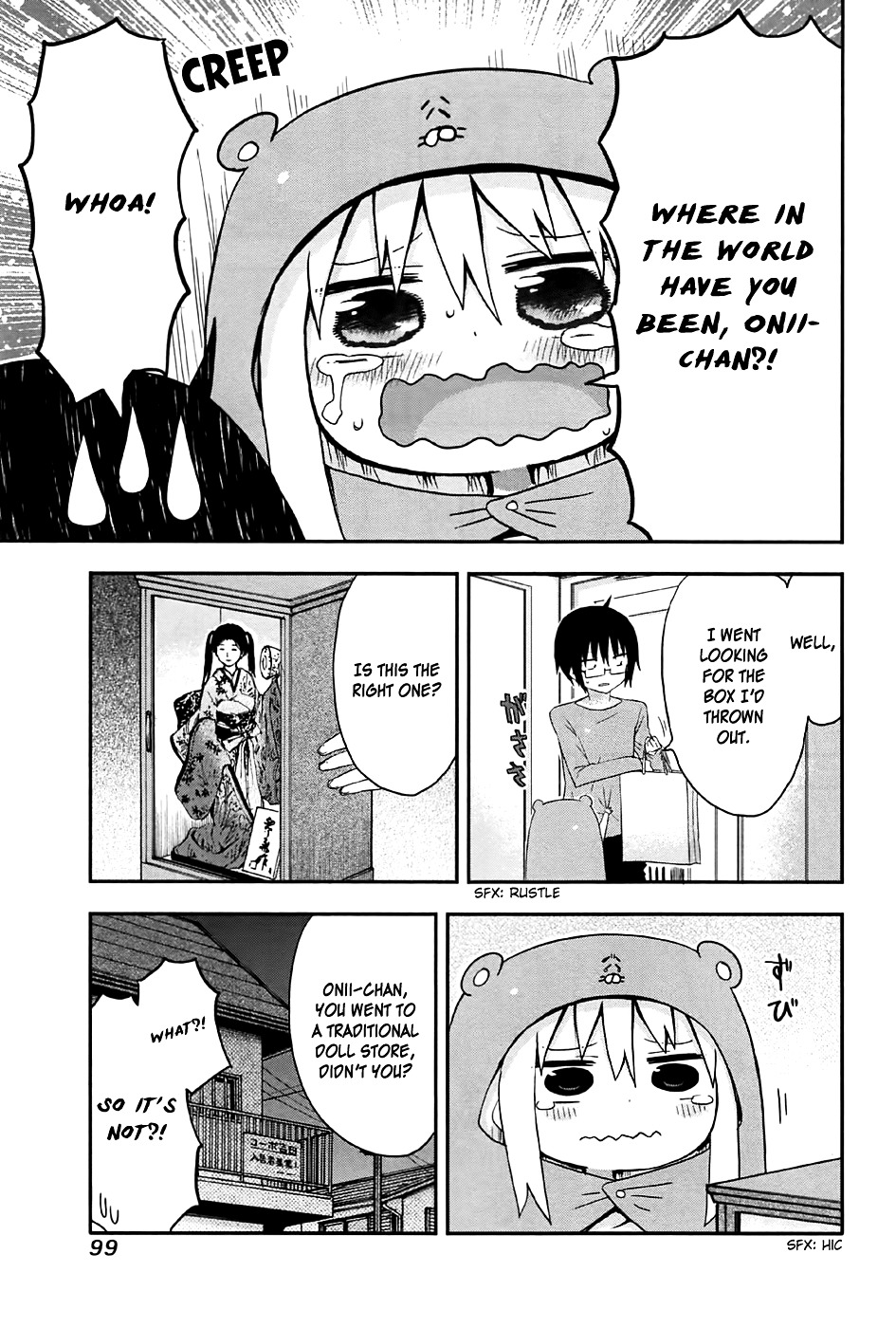 Vol.11 Chapter 199: <b>Umaru</b> And The Trip Vol.11 Chapter 198: <b>Umaru</b> And Cookin...