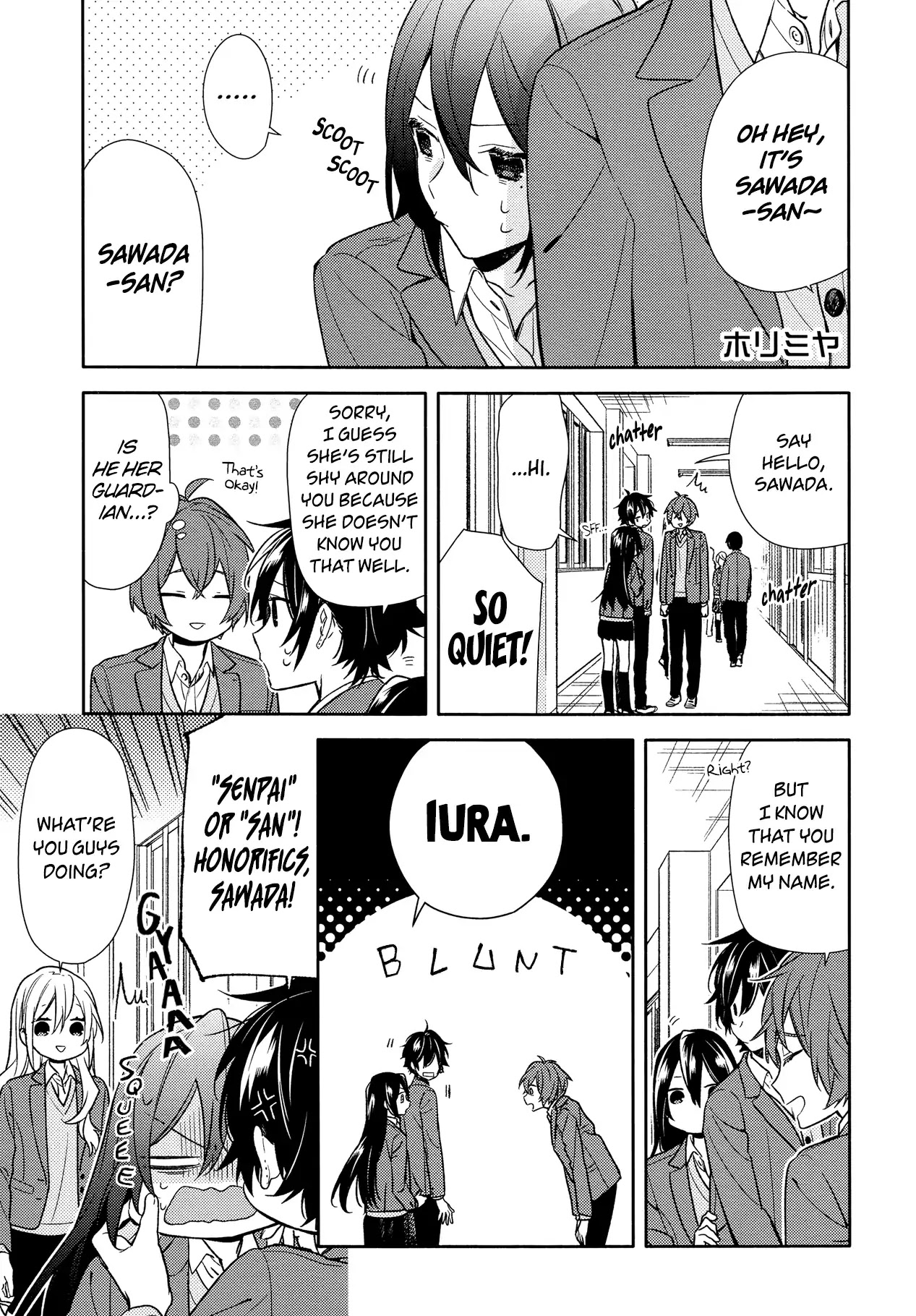 Horimiya comic porn
