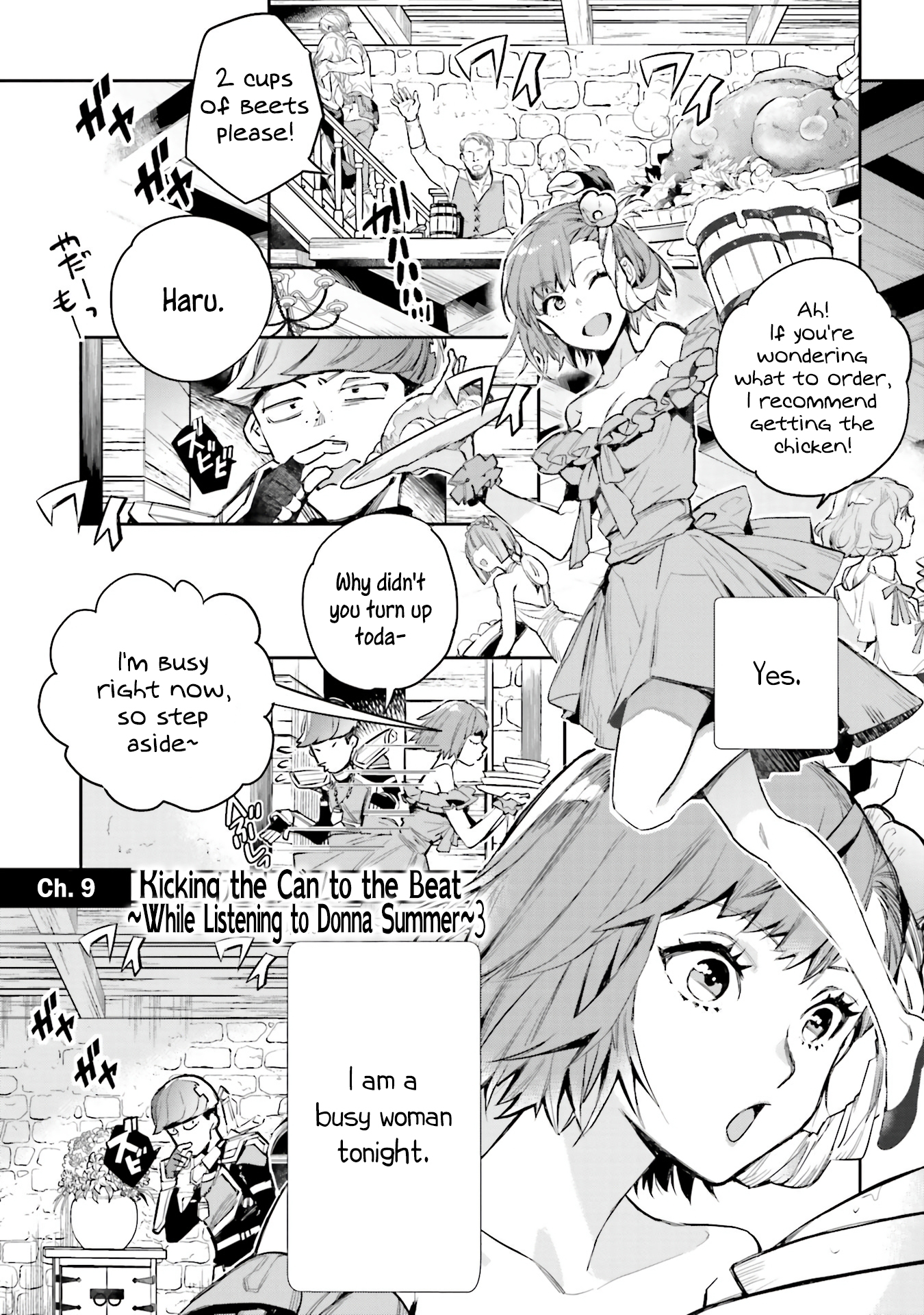 Jk haru wa isekai de shoufu ni natta