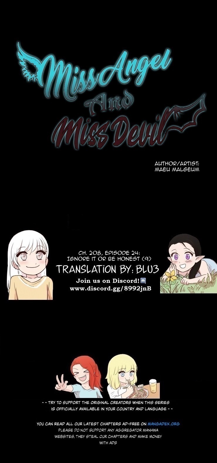 Miss angel and miss devil