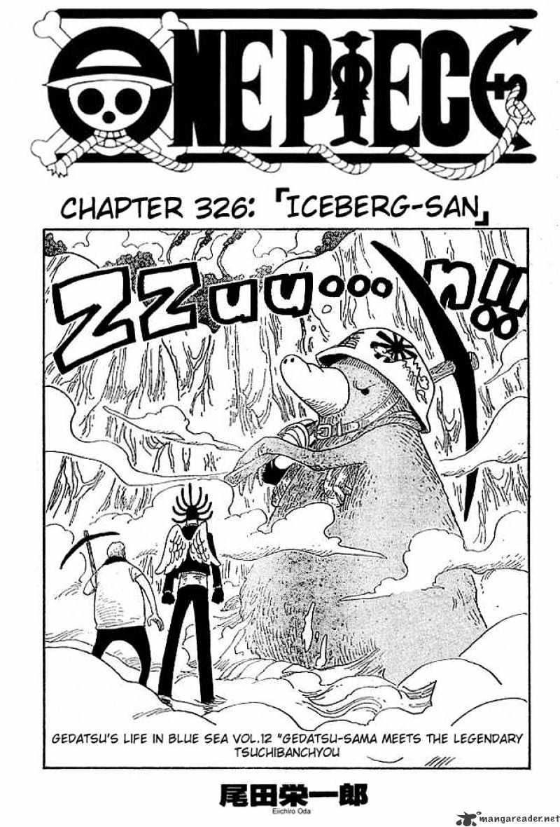 One Piece Chapter 326 Iceberg San Read Yaoi Manga Yaoi Hentai And Boys Love Webtoon Online