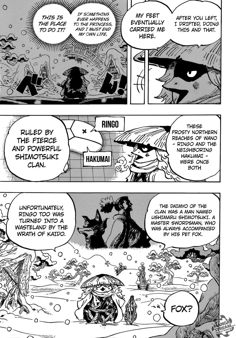 One Piece Chapter 953 A Fox Of A Single Disguise Read Yaoi Yaoi Manga Yaoi Hentai Boys Love Online